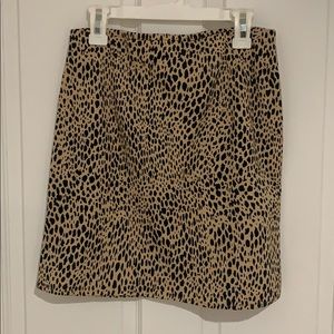 Brandy Melville Cheetah Print Skirt